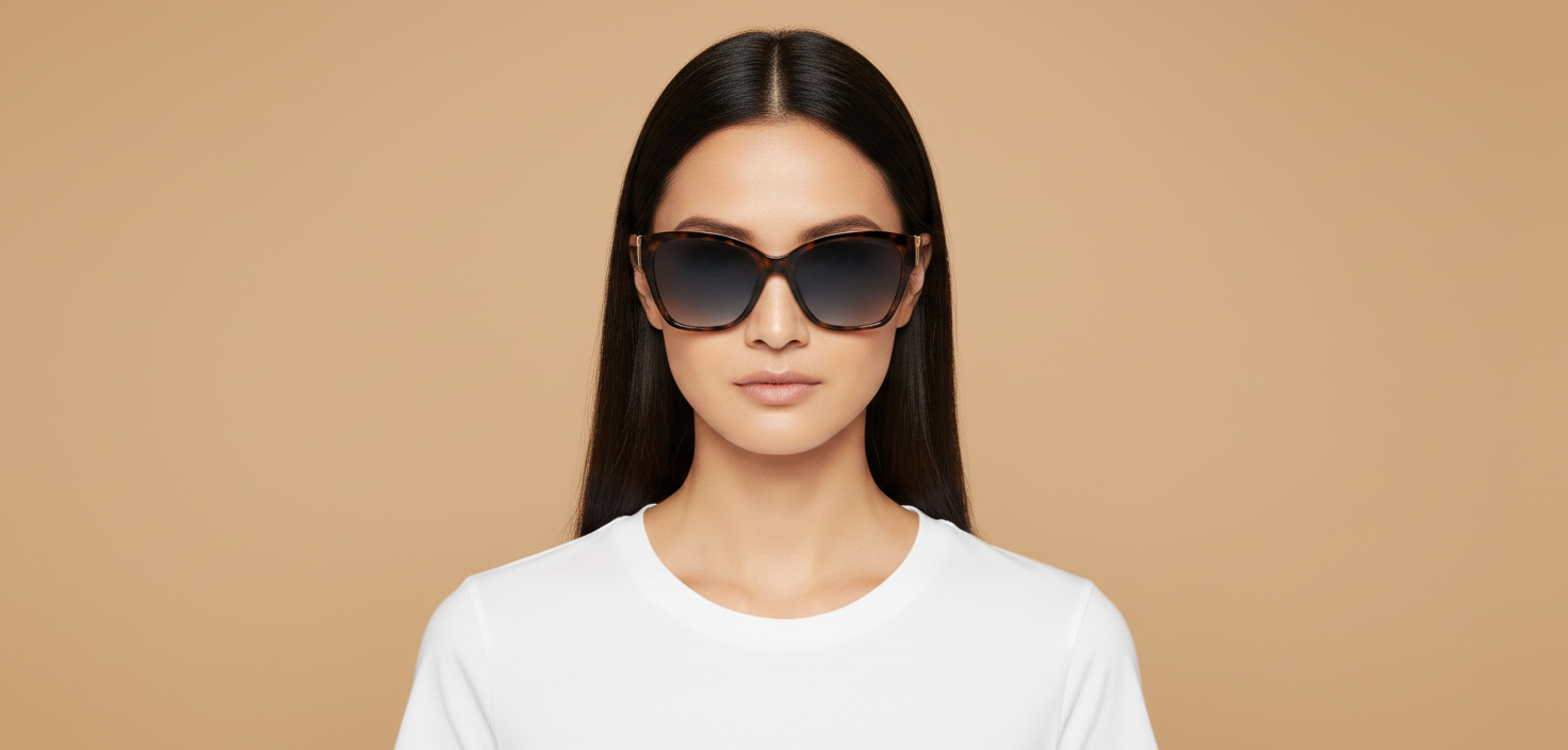Female model wearing Gafas de Sol Tiffany&Co TF4254U 84554U 56 16