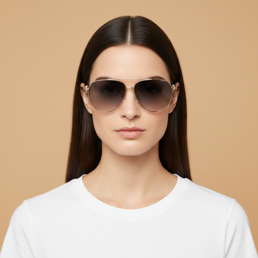 Female model wearing Sunglasses Tiffany&Co TF3092 60023C 59 13