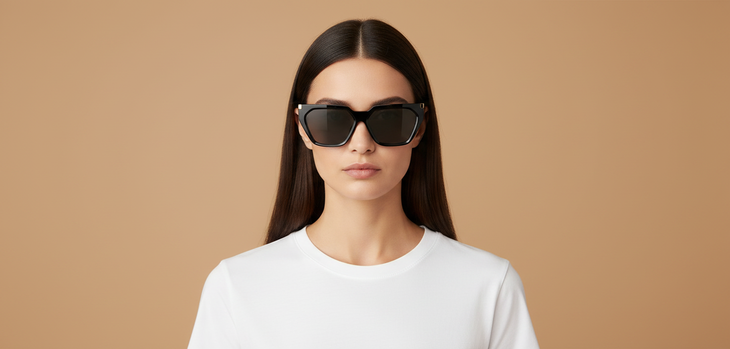 Modèle femme portant Lunettes de Soleil Tiffany&Co TF4205U 8001S4 56 14