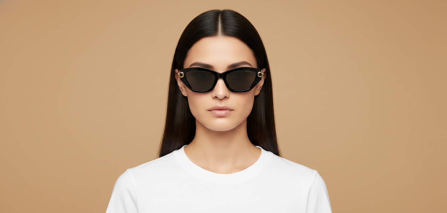 Modelo femenino llevando Gafas de Sol Tiffany&Co TF4231U 800181 53 17