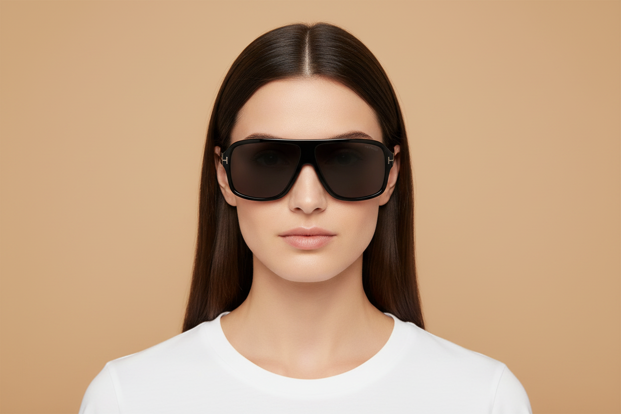 Женская модель в Gafas de Sol Tom Ford FT1335N 01A 63 11