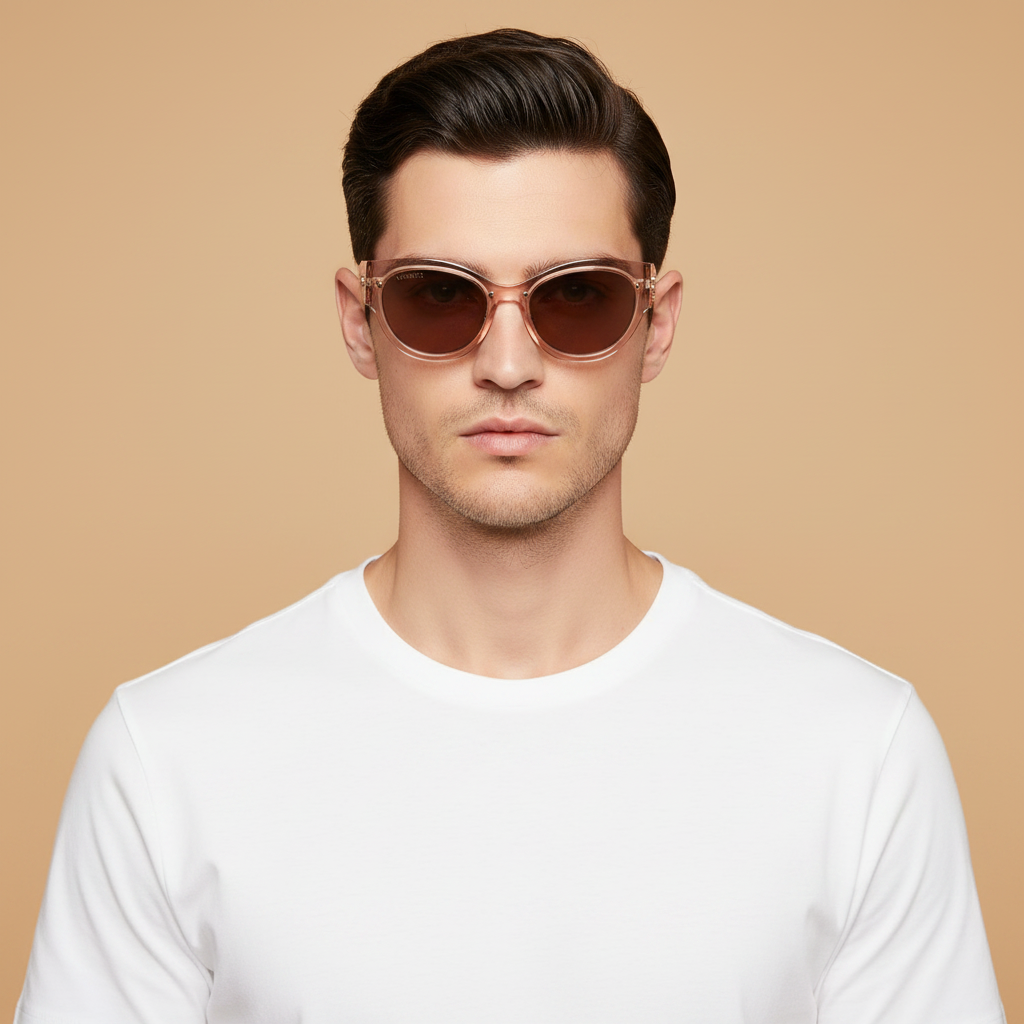 Male model wearing Versace VE 2289 100287 61 20