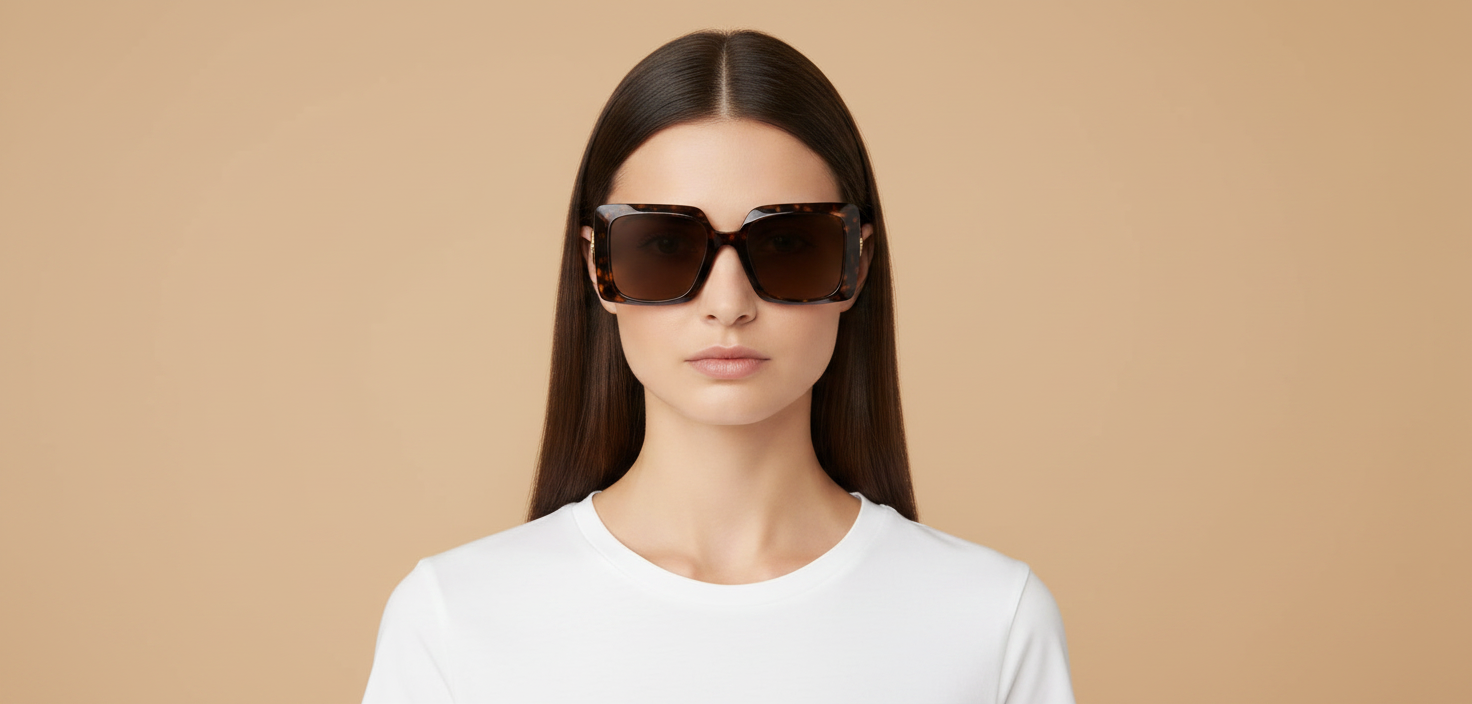 Modelo femenino llevando Gafas de Sol Versace VE4405 108/73 54 22
