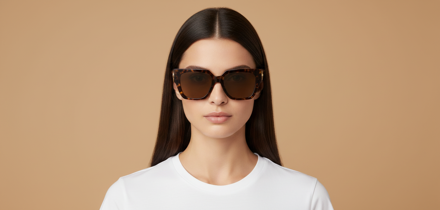 Женская модель в Солнцезащитные очки Versace VE4409 5119/83 53 19
