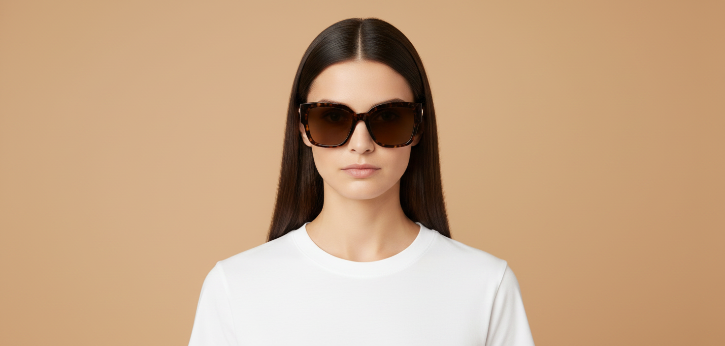 Modelo femenino llevando Gafas de Sol Versace VE4437U 108/73 54 20