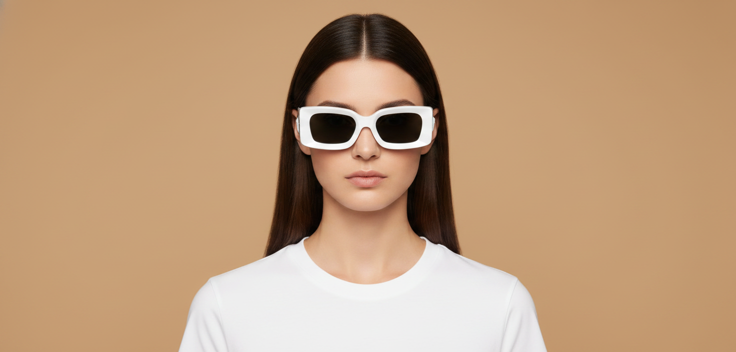 Modelo femenino llevando Gafas de Sol Versace VE4474U 314/87 52 20