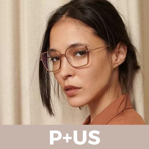 p+us glasses