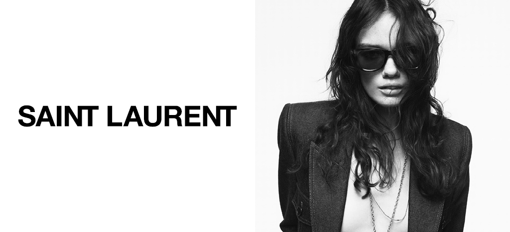 SAINT LAURENT EYEWEAR YSL oversized cat-eye acetate sunglasses