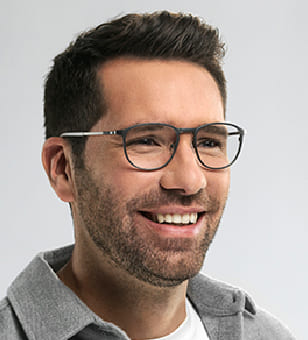 Gafas graduadas best sale transparentes hombre